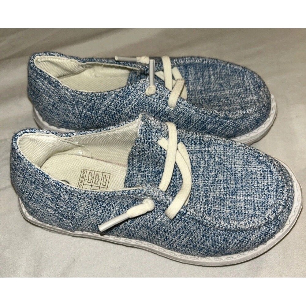NWOT -Kids EU Size 26 US 9.5 Blue Loafers